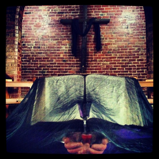 Sanctuary Tenebrae close