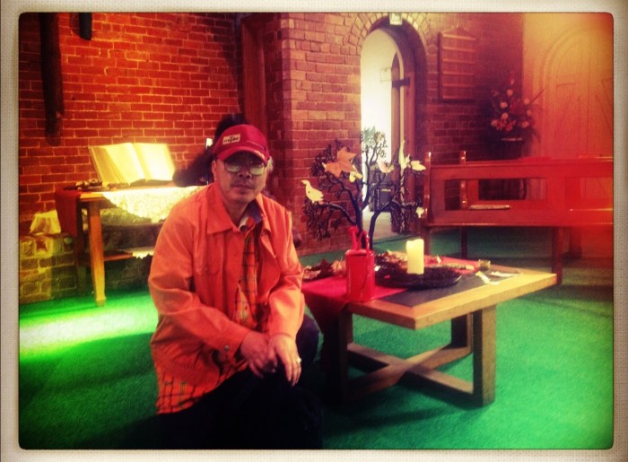 Lan @ prayer station