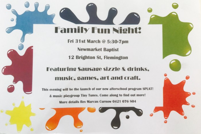 Family Fun Night
